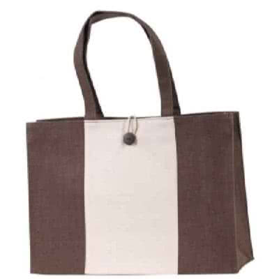 Sac shopping - Toile de jute/coton